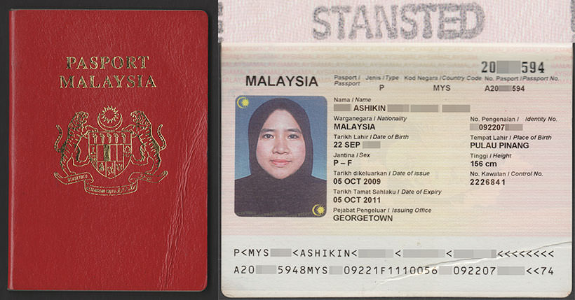Malaysia : International Passport — Series V — Biometric ...