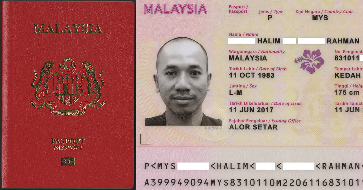 Malaysian passport photo size