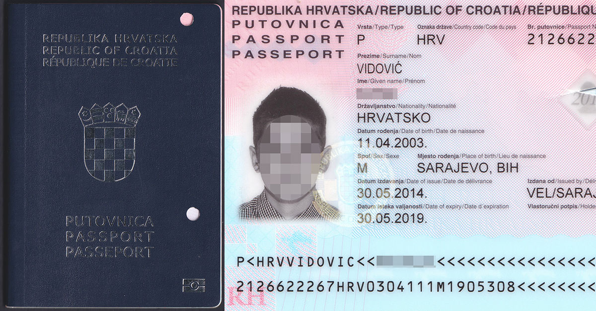 travel to croatia passport expiry date
