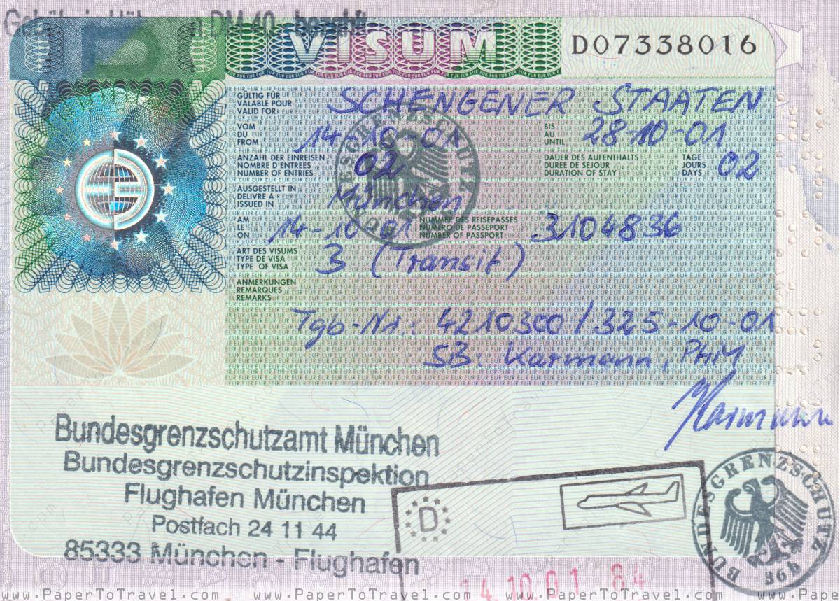 Transit visa