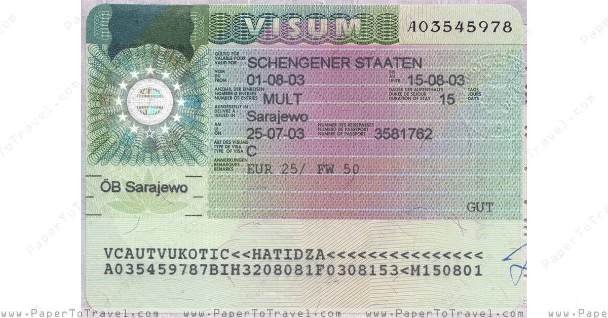 bosnia and herzegovina visit visa requirements