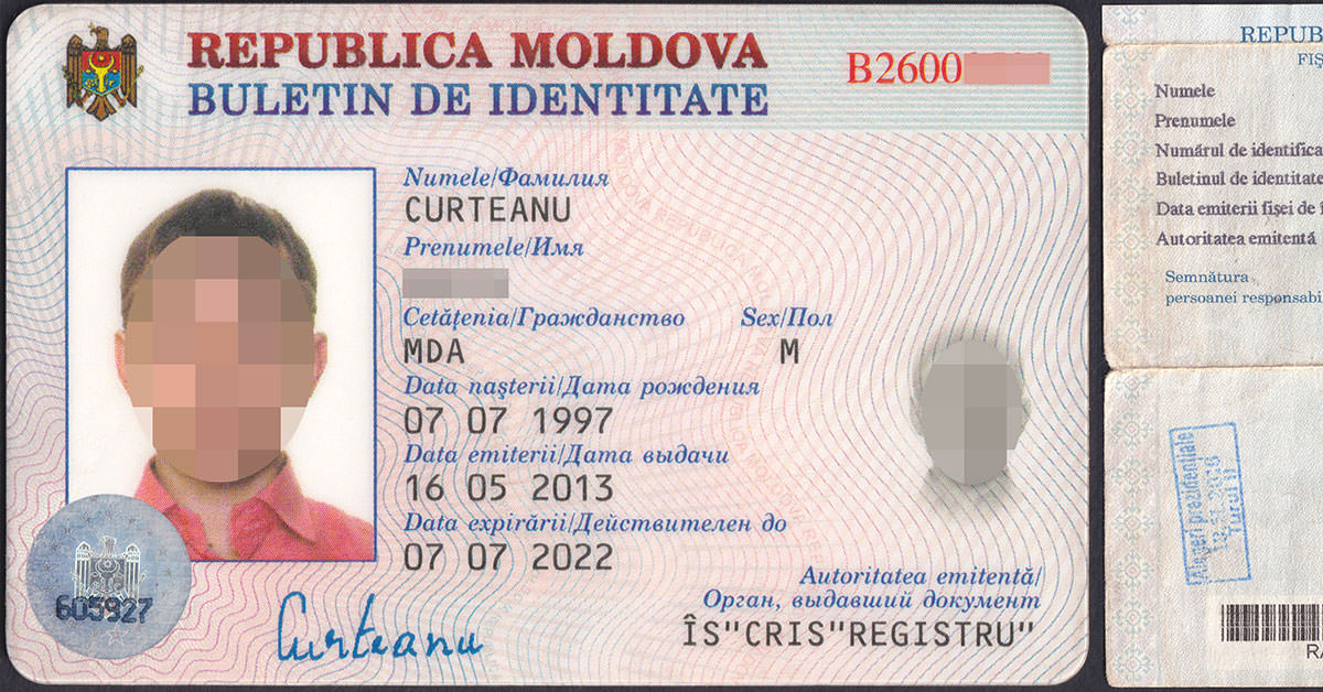 travel document moldova